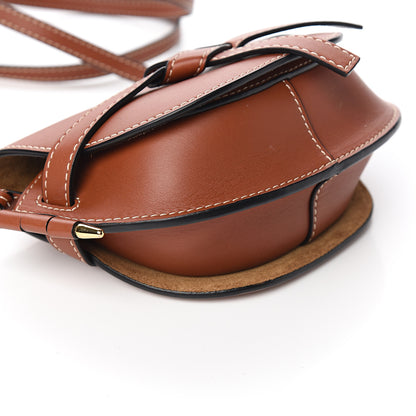 Loewe Calfskin Mini Gate Crossbody Bag Rust 6 of 8