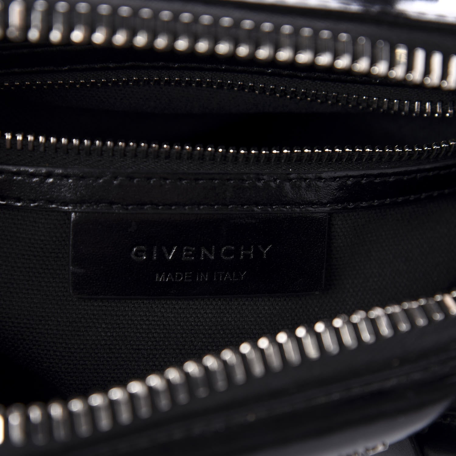 Givenchy Shiny Lord Calfskin Mini Antigona Black 9 of 11