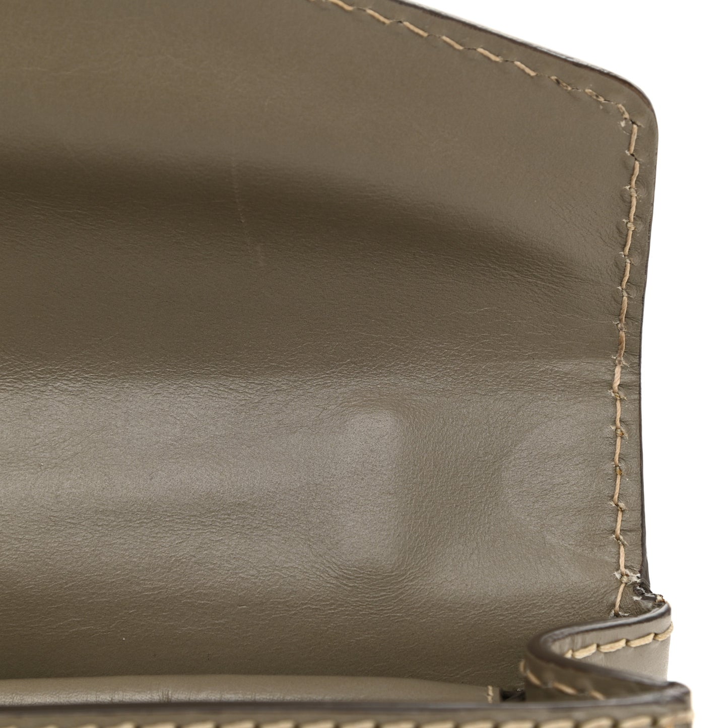 Vitello Tri-Color Medium Sound Top Handle Satchel Grigio Black
