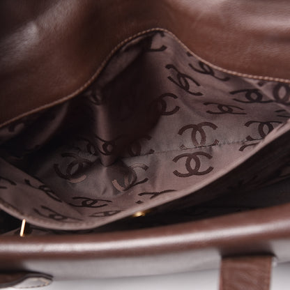 Chanel Caviar Small Tote Brown 10 of 21
