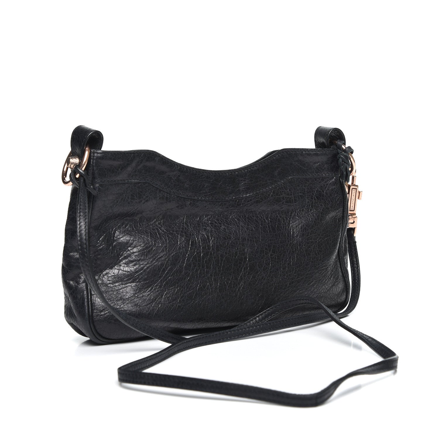 Balenciaga Agneau Giant 12 Rose Gold Hardware Hip Black 2 of 7