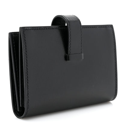 Hermes Box Bearn Card Holder Wallet Black 3 of 8
