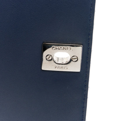 Chanel Calfskin Mini Tramezzo Flap Navy 7 of 11