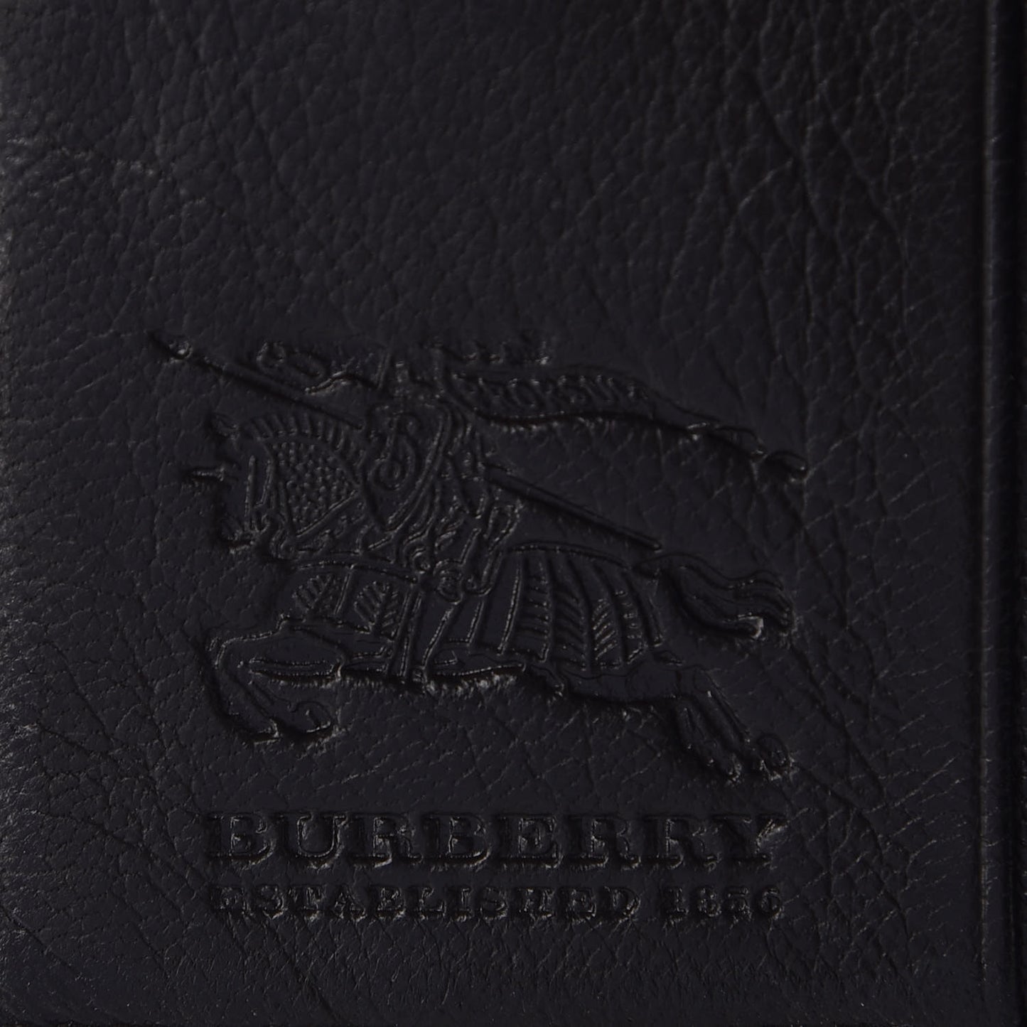 Calfskin Nova Check Compact Wallet Black
