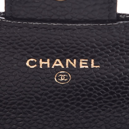 Chanel Caviar Quilted Flap Card Holder Black 6 of 11