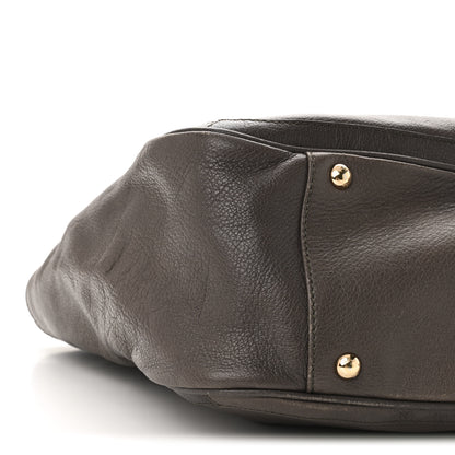 Salvatore Ferragamo Buffalo Betulla Tote Grey 8 of 9