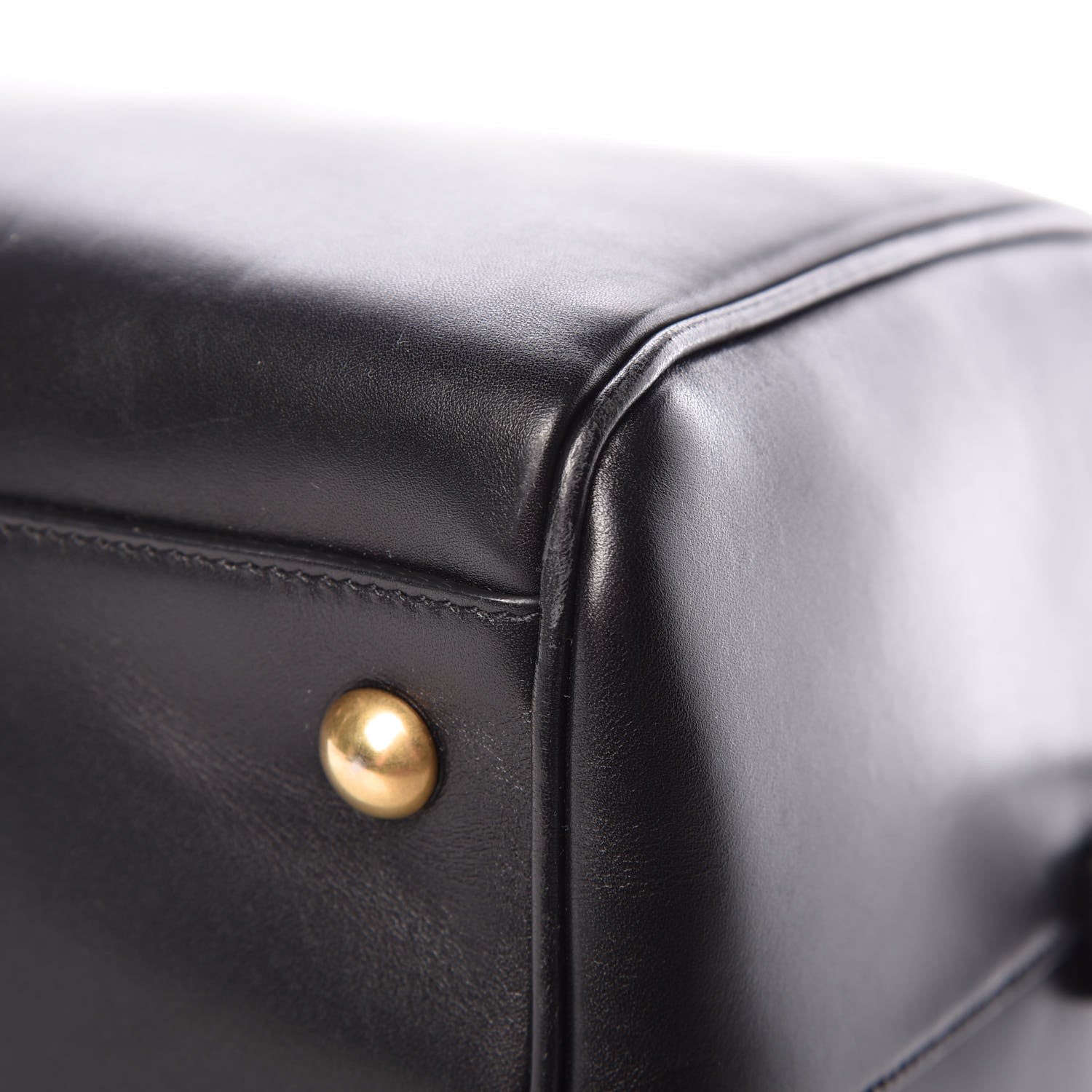 Saint Laurent Calfskin Classic Duffle 6 Black 16 of 19