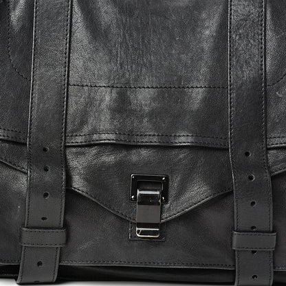 Proenza Schouler Lambskin Large PS1 Satchel Black 8 of 21
