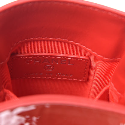 Chanel Patent Crossbody CC Phone Holder Red 6 of 11