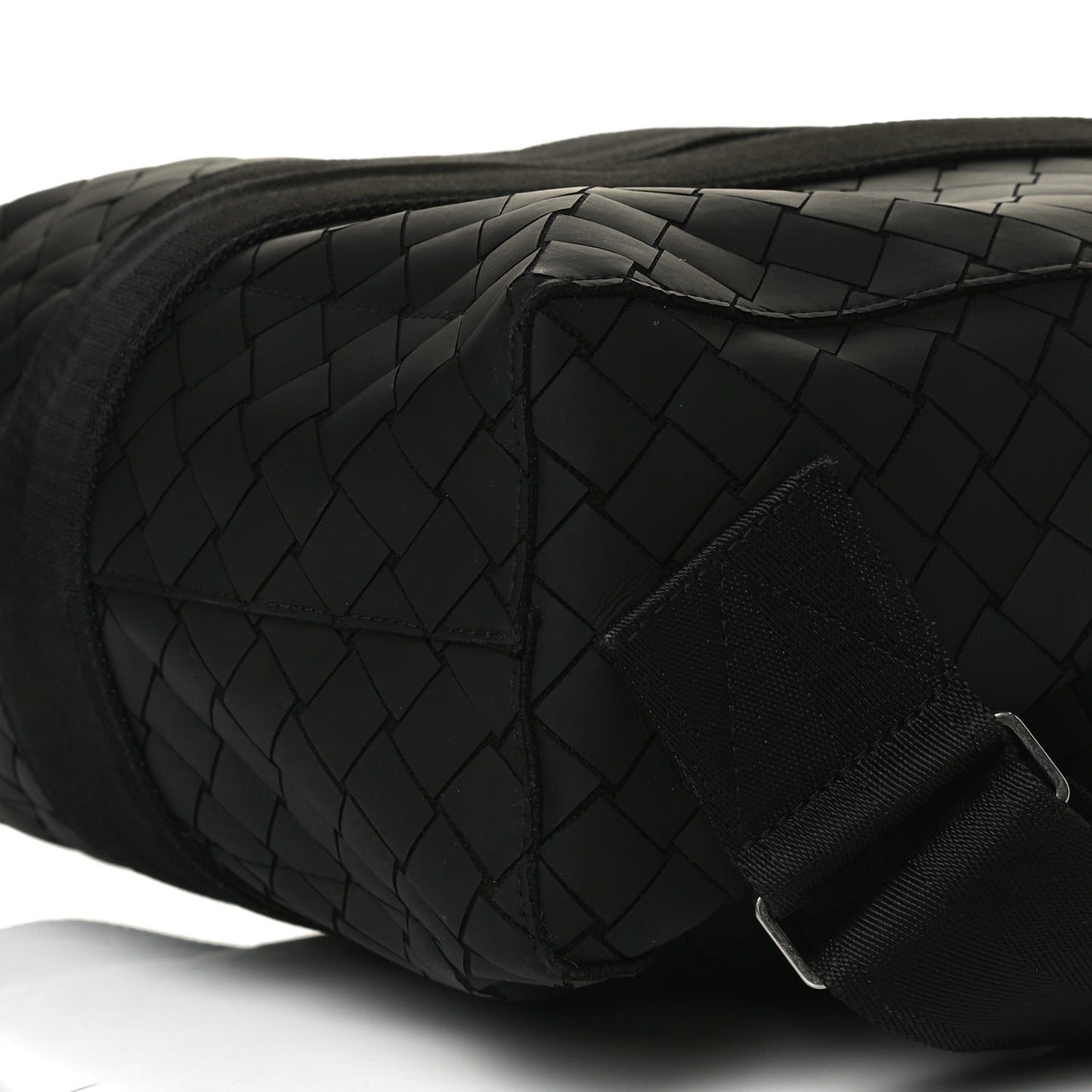 Intreccio Rubber Backpack Black