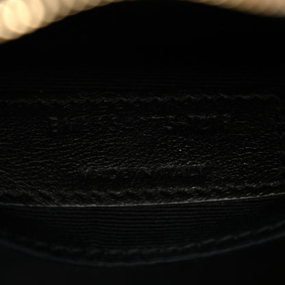 Saint Laurent Patent Matelasse Monogram Toy Vicky Camera Bag Black 7 of 12