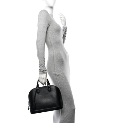 Louis Vuitton Epi Alma PM Black 2 of 10