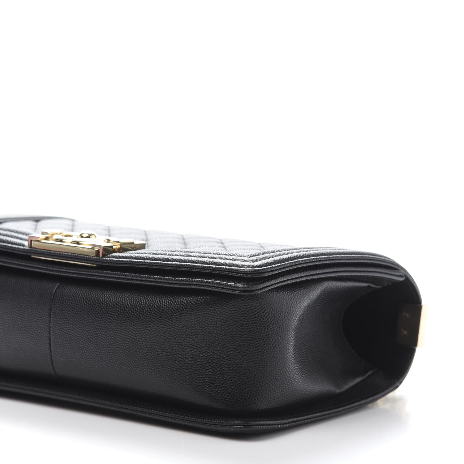 Chanel Caviar Quilted Medium Boy Flap Black 9 of 11