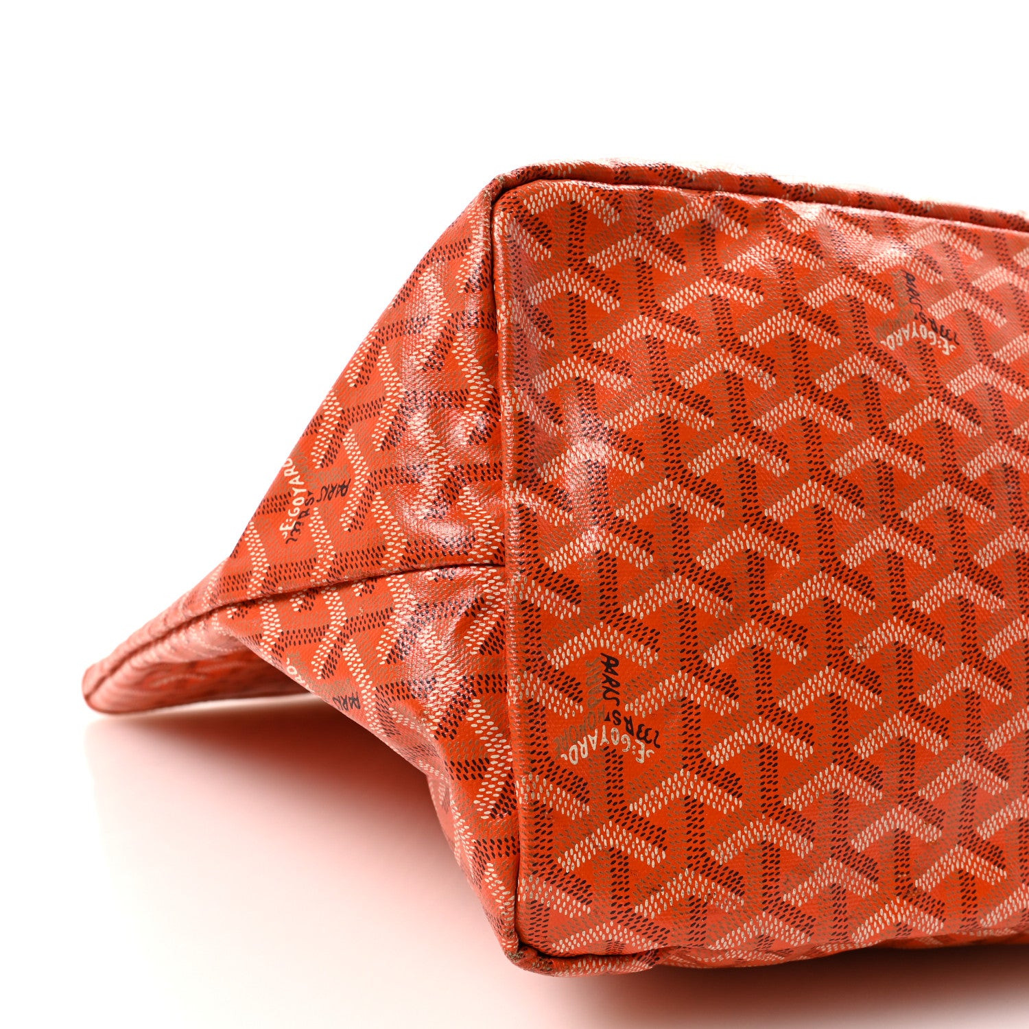 Goyard Goyardine Saint Louis GM Orange 8 of 9