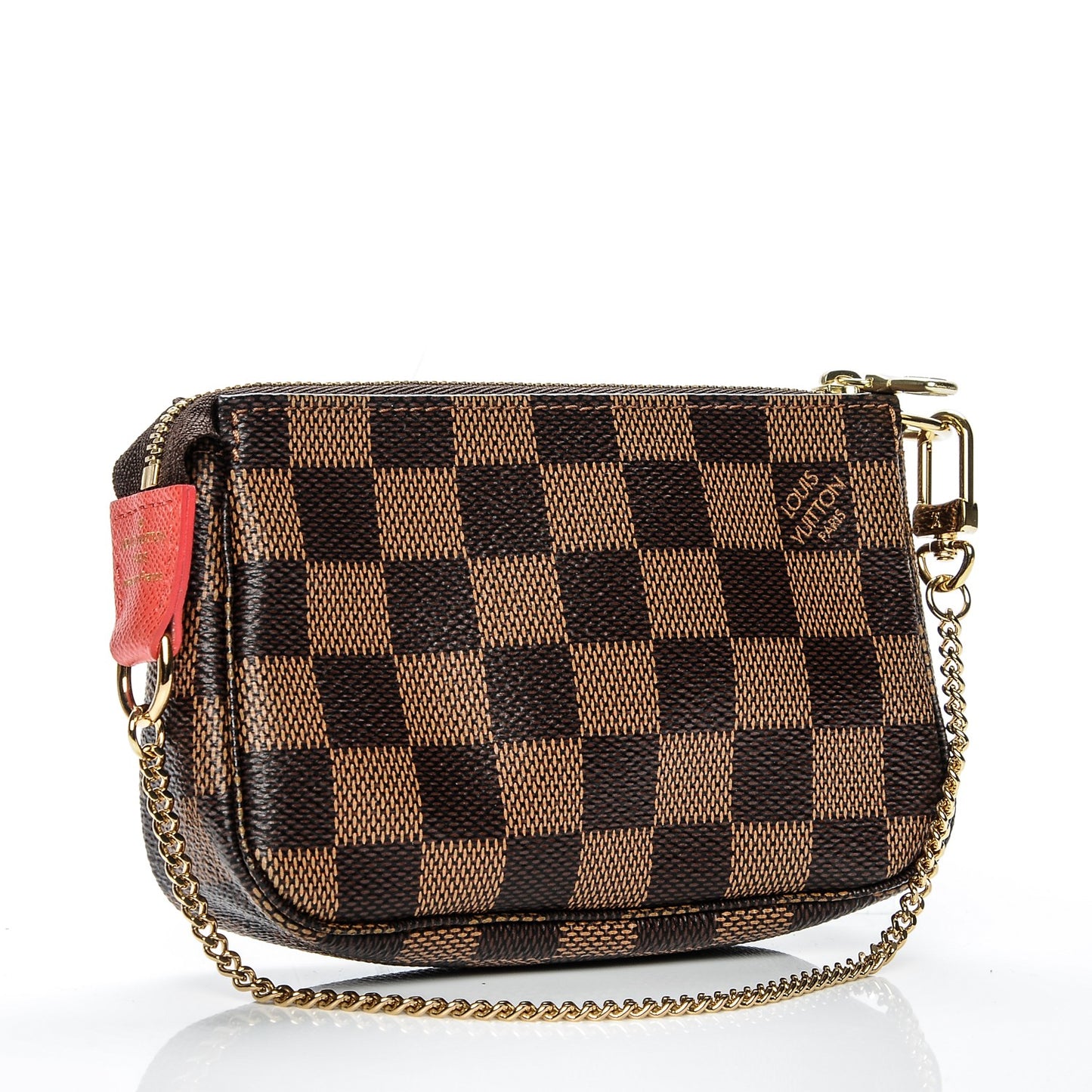 Damier Ebene 2015 Christmas Animation Mini Pochette Accessories