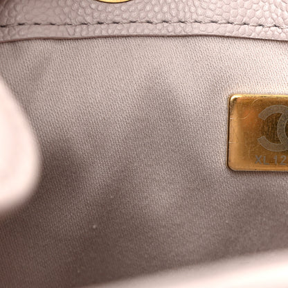 Chanel Caviar Quilted Small Chanel 25 Handbag Lilas Lilac 7 of 10