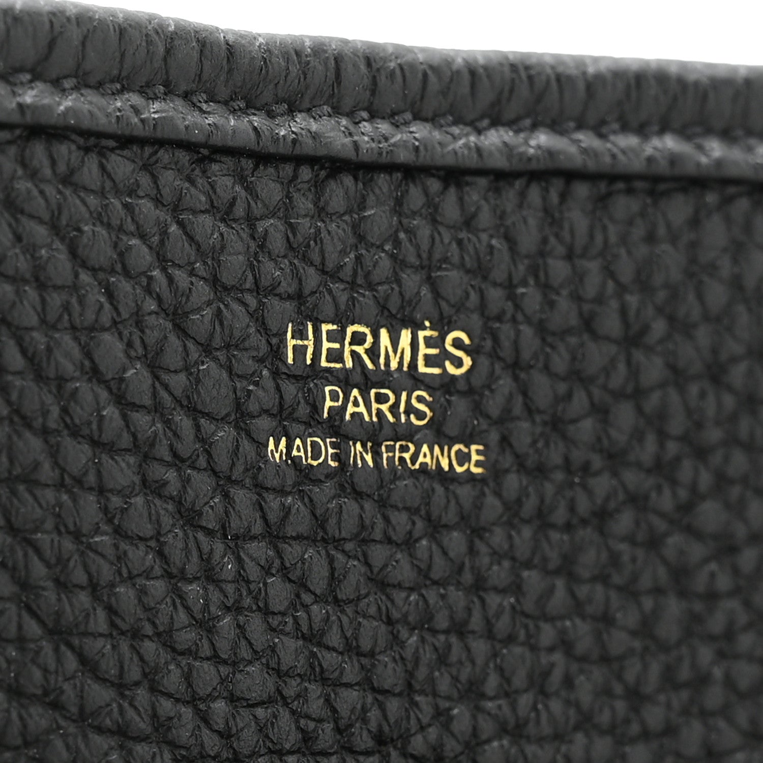 Hermes Taurillon Clemence EVELYNE III PM Black 6 of 10