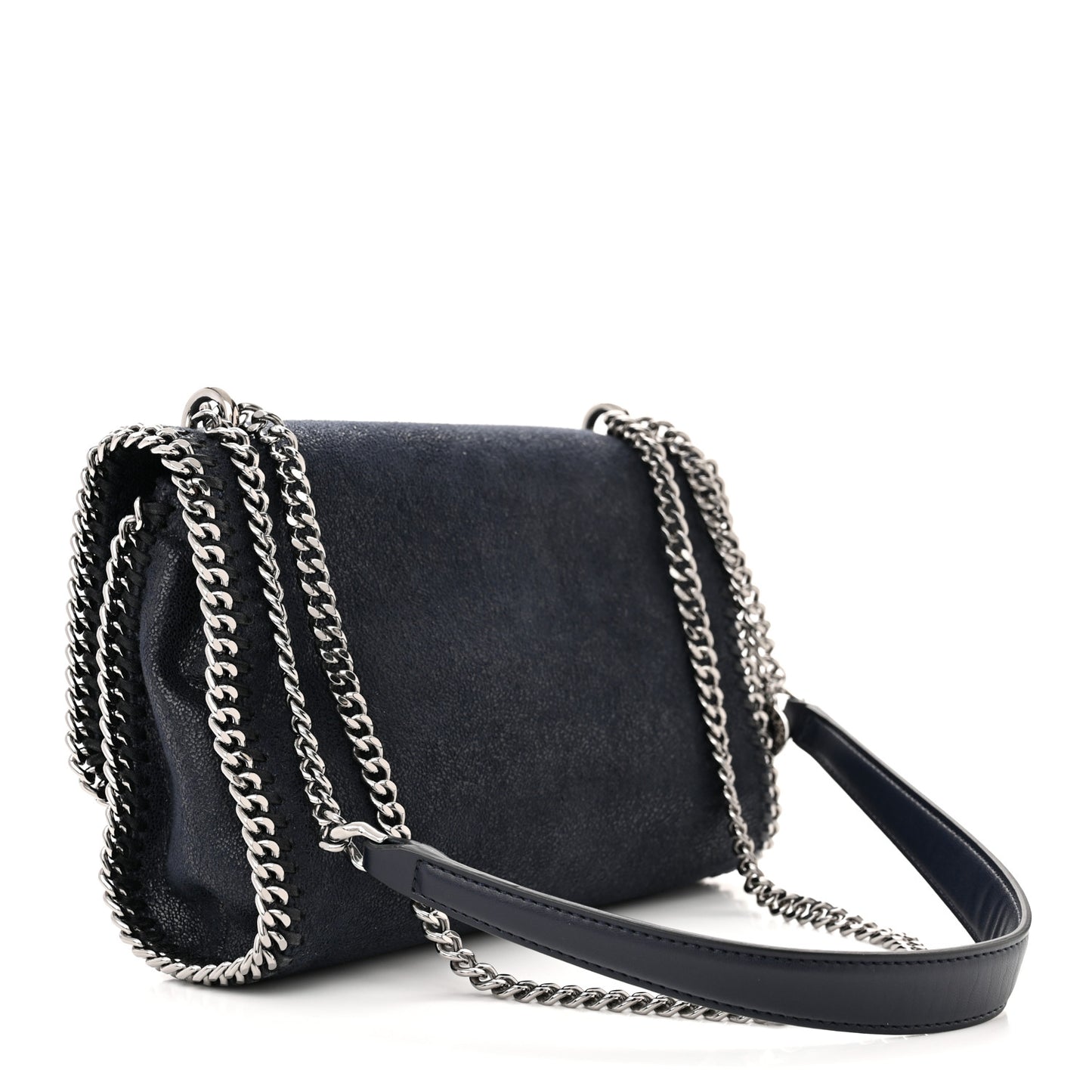 Shaggy Deer Falabella Crossbody Bag Navy
