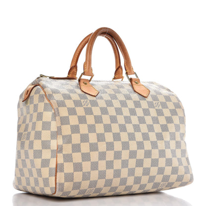 Louis Vuitton Damier Azur Speedy 30 3 of 19