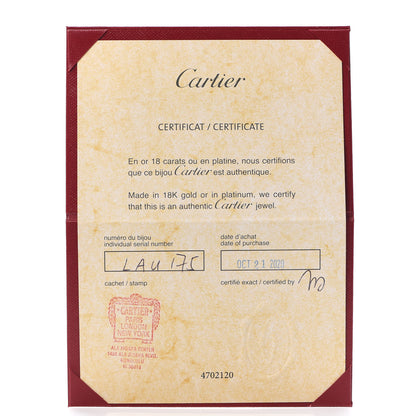 Cartier 18K Yellow Gold Small Juste Un Clou Ring 58 8.25 5 of 6