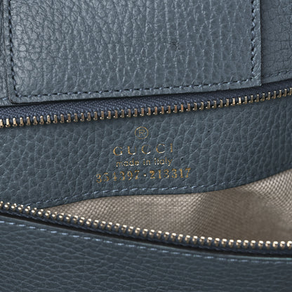Gucci Dollar Calfskin Medium Swing Tote Marine Deep Cobalt 6 of 9
