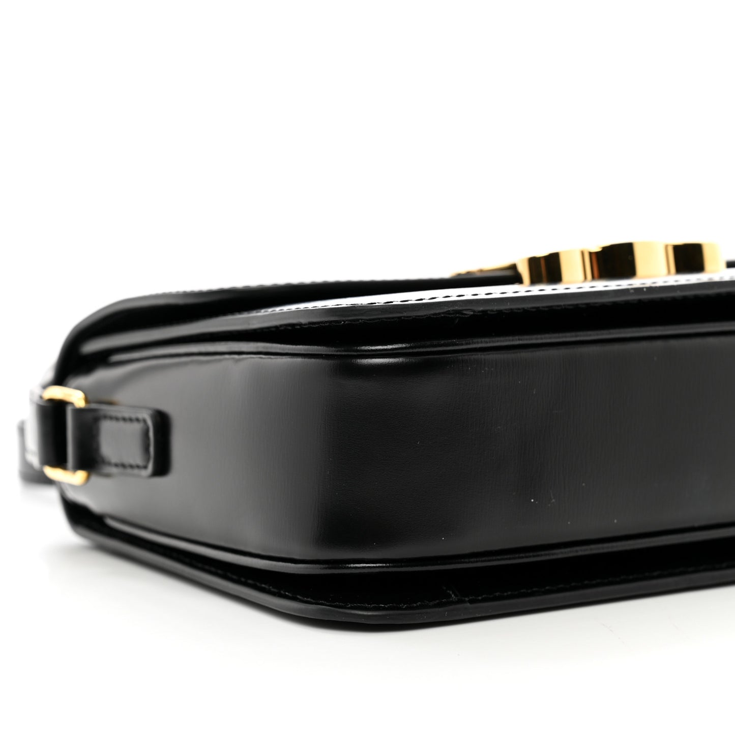 Shiny Calfskin Teen Triomphe Black