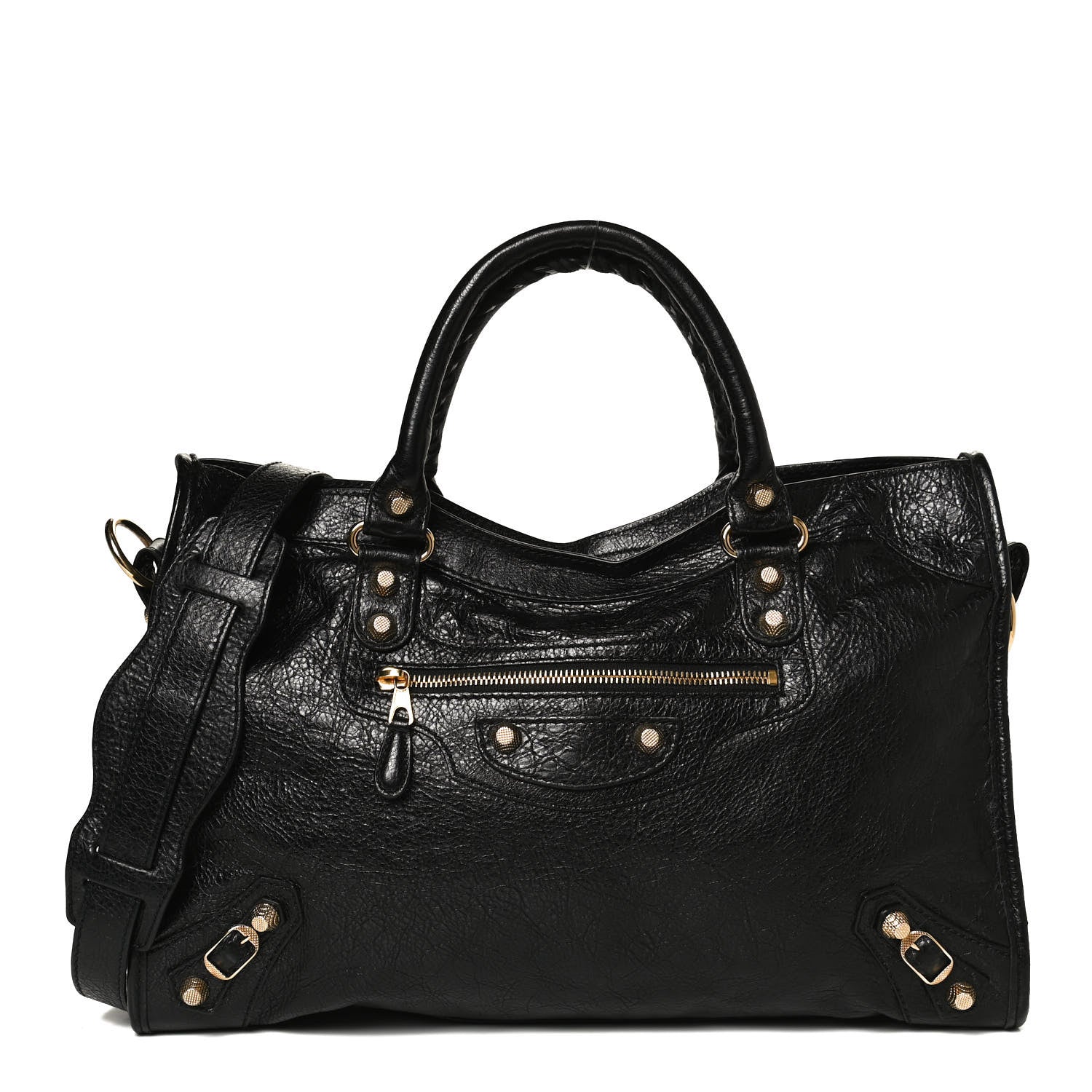 Balenciaga Agneau Giant 12 Gold Hardware City Black 1 of 12