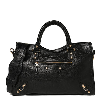 Balenciaga Agneau Giant 12 Gold Hardware City Black 1 of 12