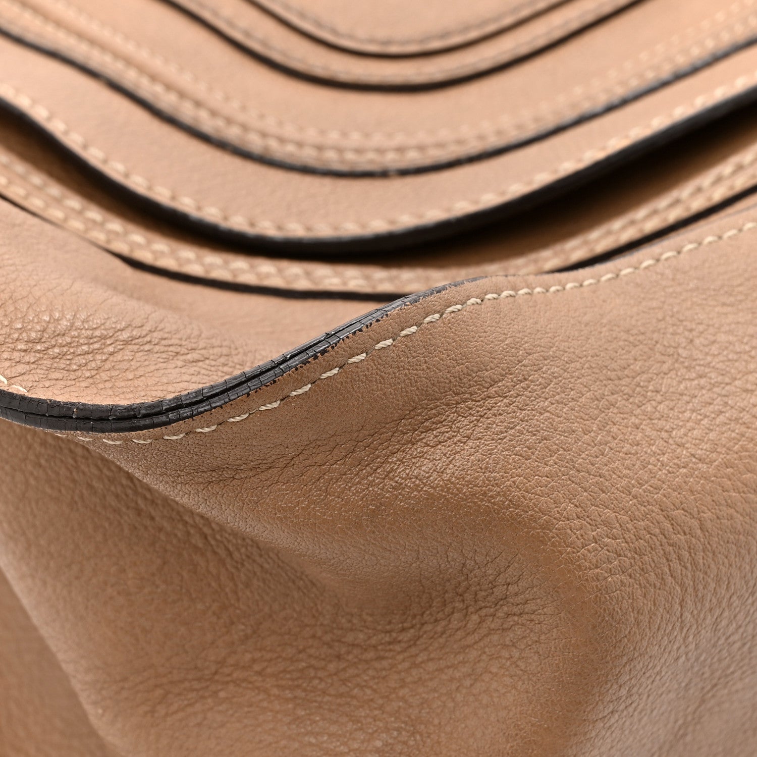 Chloe Calfskin Large Marcie Satchel Nut 10 of 13