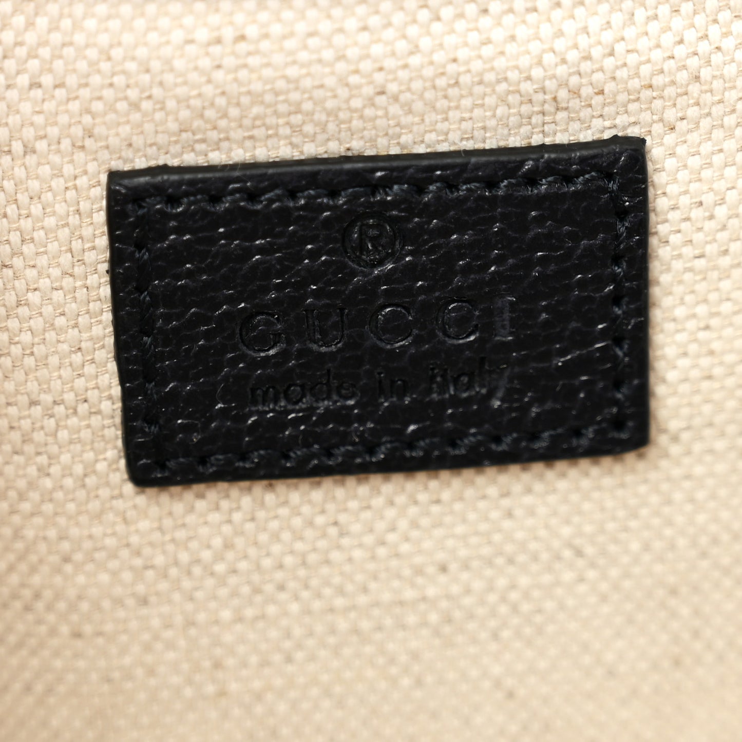 GG Supreme Monogram Web Small Ophidia Belt Bag 90 36 Beige Navy