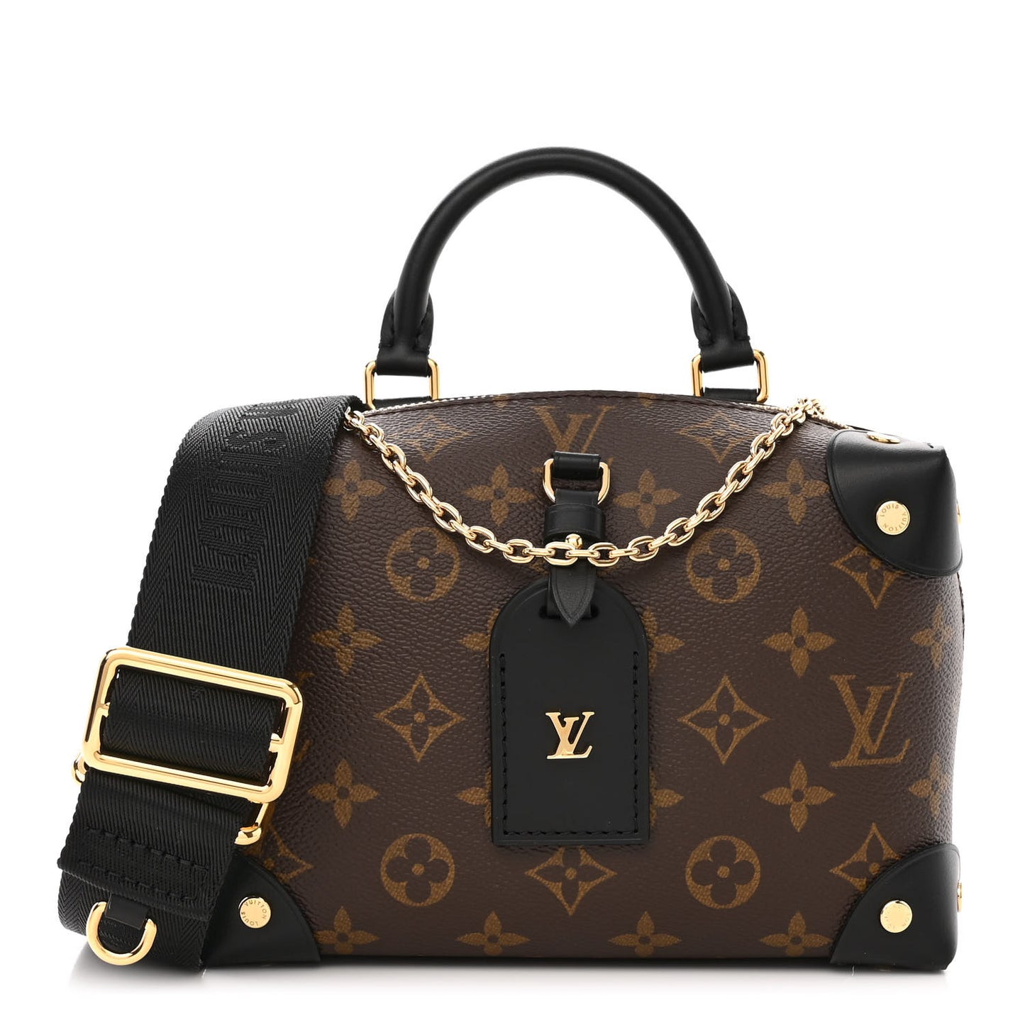 Monogram Petite Malle Souple Black