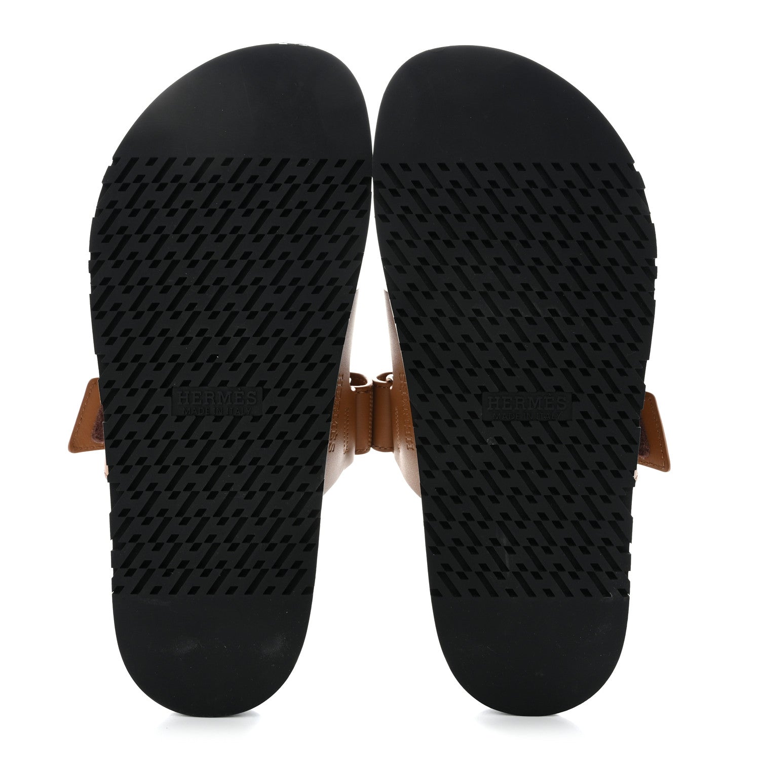 Hermes Calfskin Mens Chypre Sandals 40.5 Naturel 5 of 8