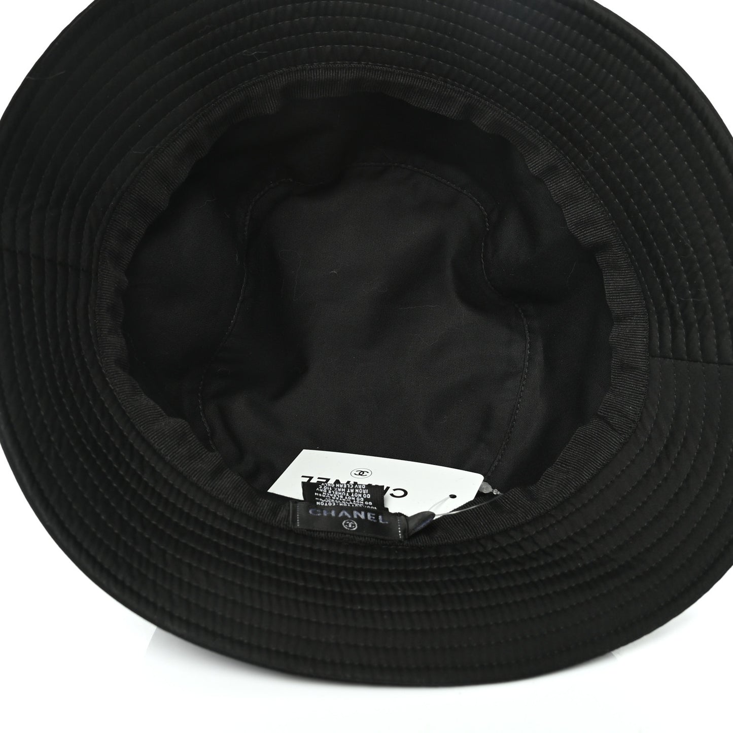 Cotton CC Bucket Hat L Black