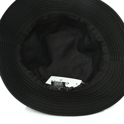 Chanel Cotton CC Bucket Hat L Black 5 of 6