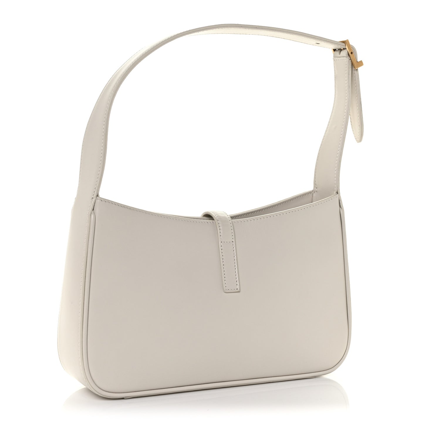 Smooth Calfskin Le 5 A 7 Hobo Blanc Vintage