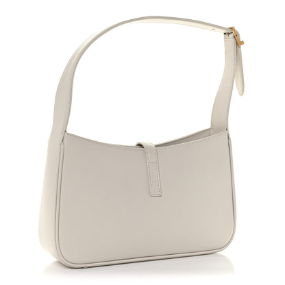 Saint Laurent Smooth Calfskin Le 5 A 7 Hobo Blanc Vintage 3 of 13