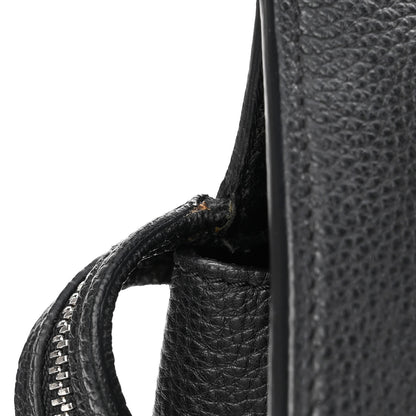 Celine Supple Calfskin Medium Edge Shoulder Bag Black 10 of 11