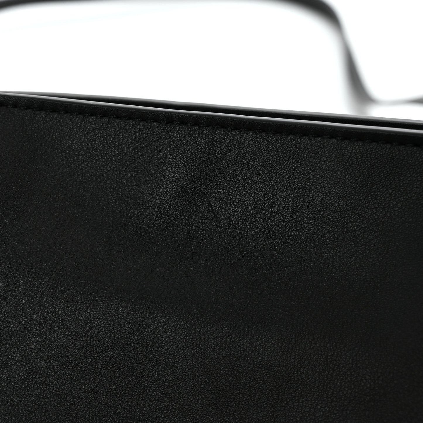 Calfskin Mini Flamenco Knot Clutch Black