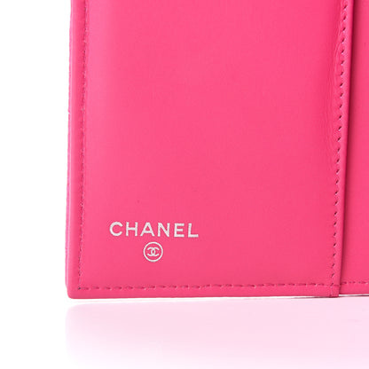 Chanel Iridescent Caviar Quilted Large Flap Wallet Pink 5 of 13