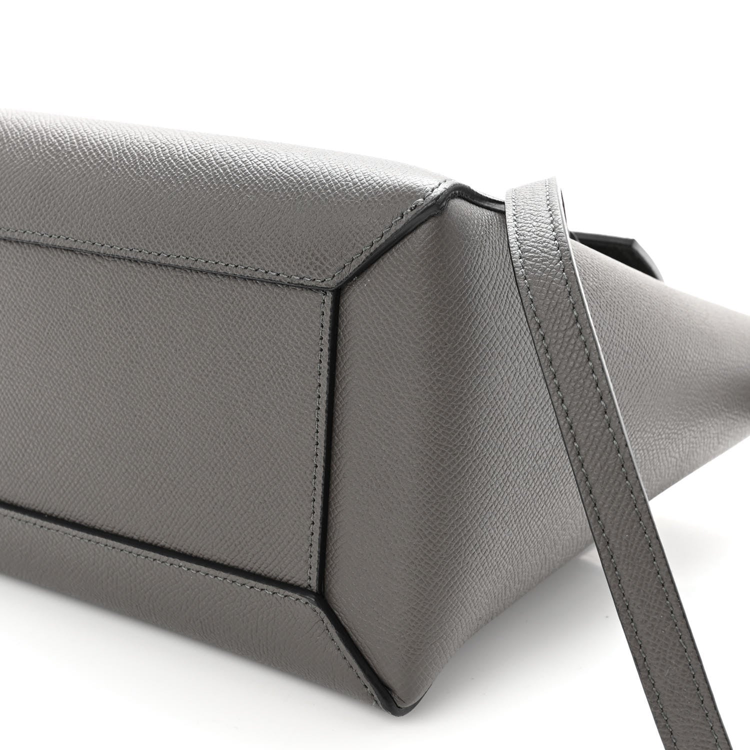 Celine Baby Grained Calfskin Micro Belt Bag Grey 10 of 11