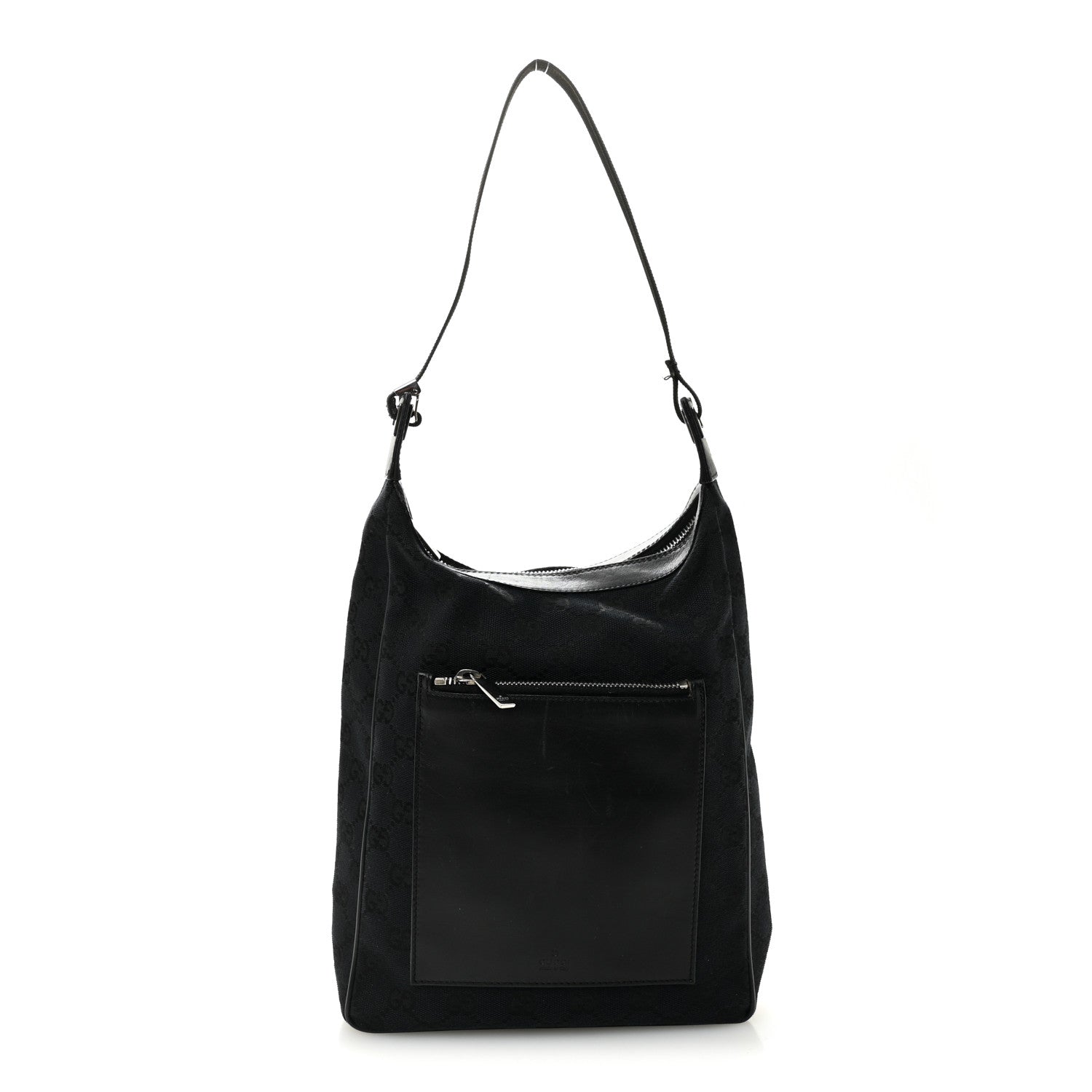 Gucci Monogram Hobo Black 1 of 12