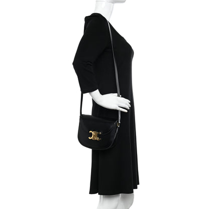 Celine Shiny Calfskin Teen Besace Black 2 of 11