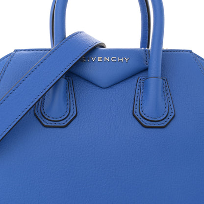 Givenchy Sugar Goatskin Mini Antigona Persian Blue 8 of 11