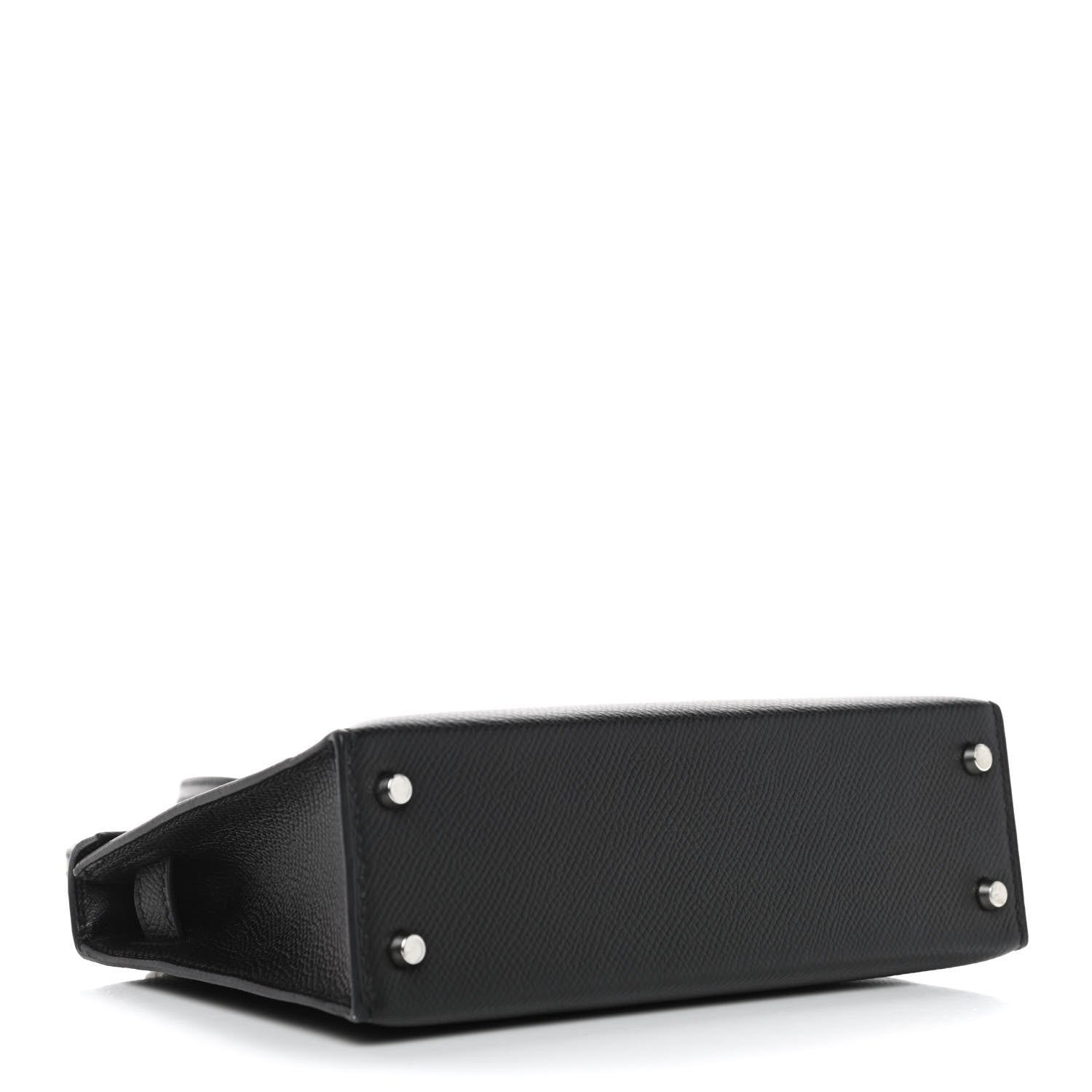 Hermes Epsom Mini Kelly Sellier 20 Black 5 of 16