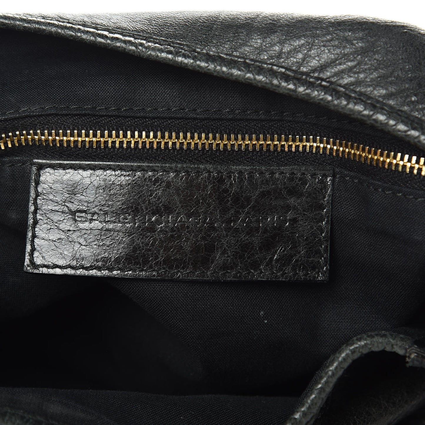 Chevre Giant 21 Gold Hardware Besace Hobo Black