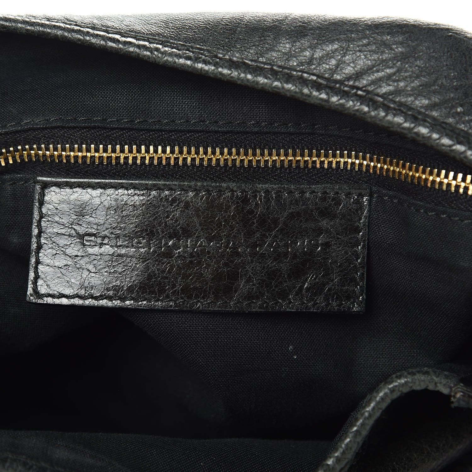 Balenciaga Chevre Giant 21 Gold Hardware Besace Hobo Black 6 of 13