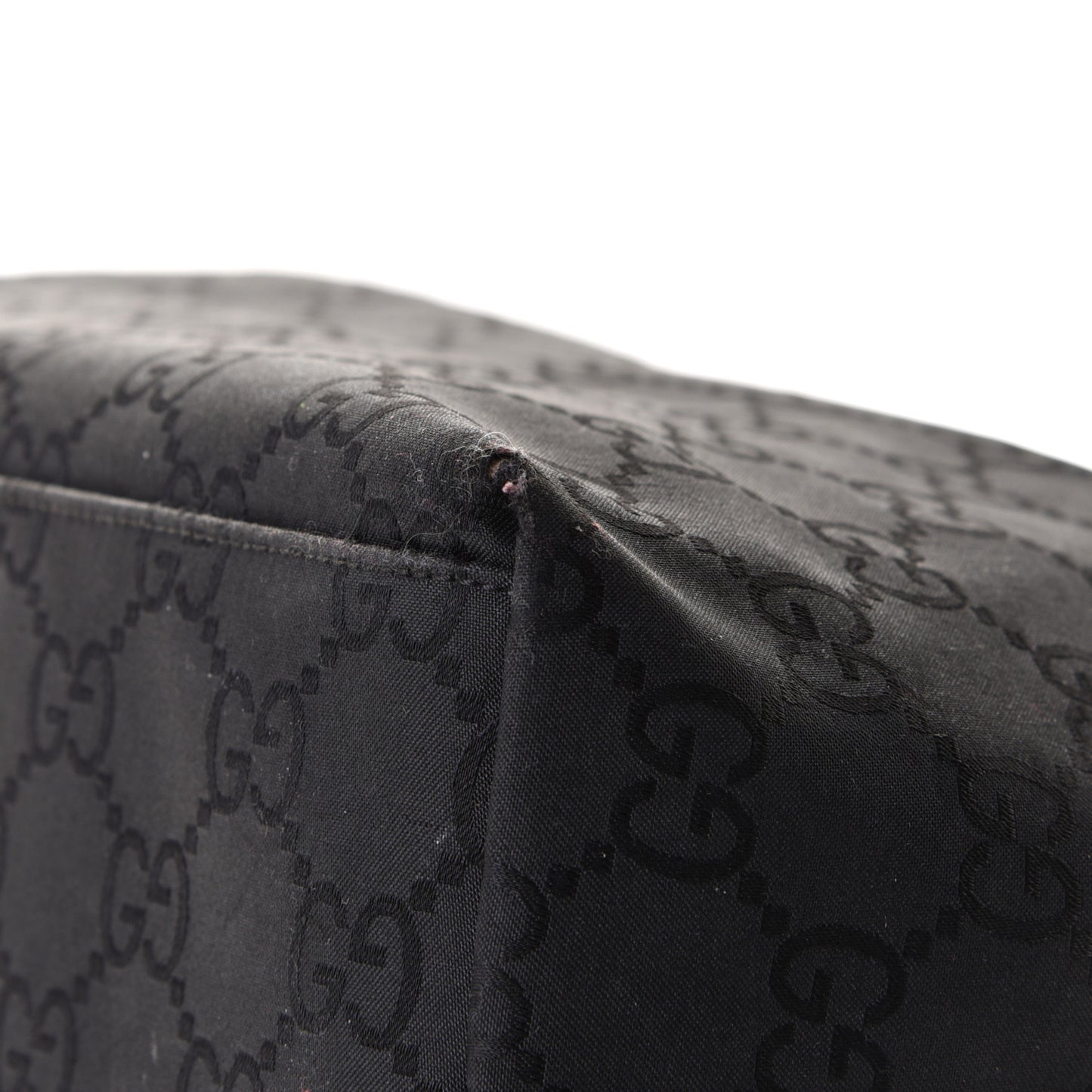 Nylon Monogram Hobo Black