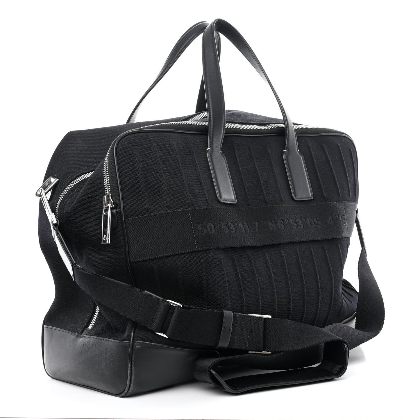 Canvas Never Still Weekender Bag Black