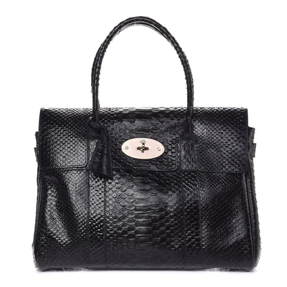 Mulberry Silky Snake Shine Bayswater Ink Blue 1 of 9