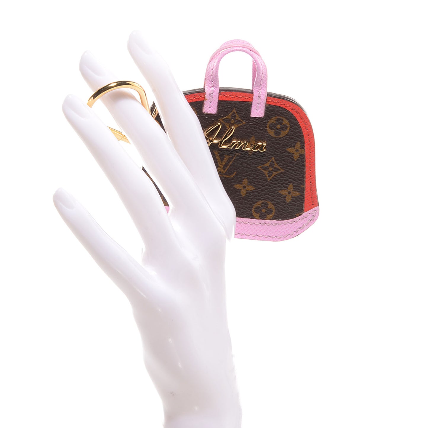 Monogram BB Sac Alma Key Holder